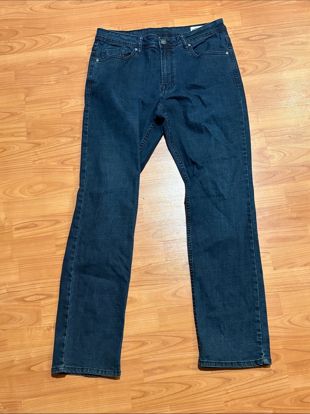 Buffalo David Bitton JACKSON Womens Dark Navy Straight Jeans sz 34